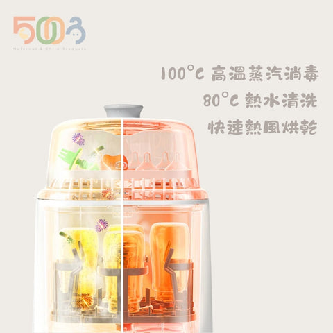5003｜5合1 Bottle Wash Pro 奶瓶清洗消毒機套裝