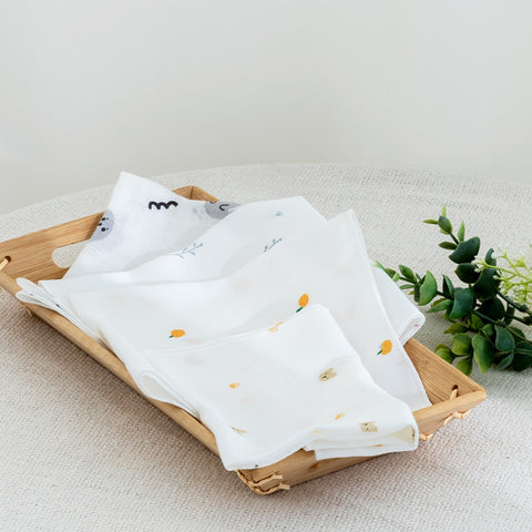 Lieto｜Korean-made baby scarves｜10 pieces