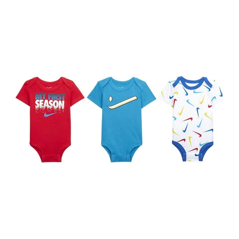 Nike｜連身衣三件套套裝｜3個月適用