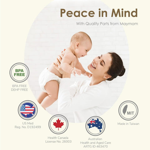 Maymom｜第 2 代可拆卸連接器｜一對