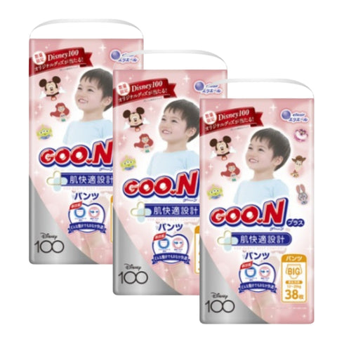 Goon Plus｜迪士尼學習褲｜XL 12-20KG｜38片