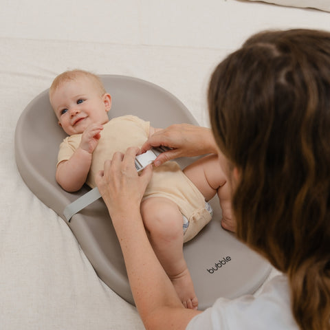 Bubble｜Cuddle Changing Mat - Sage