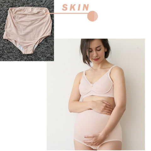 Mom's Day｜柔滑天絲高腰孕婦內褲｜3條裝｜孕婦內褲 - Breastpump City 奶泵城母乳用品專門店