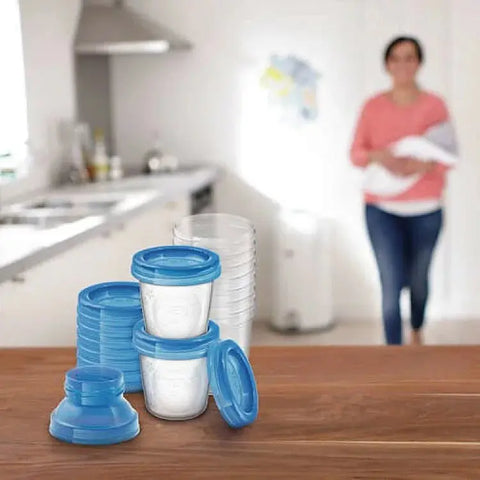 Avent｜儲奶杯｜180mL｜10個裝 - Breastpump City