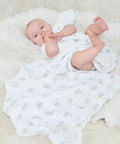aden + anais｜迪士尼系列純棉嬰兒包巾｜四件裝｜Dumbo New Heights - Breastpump City
