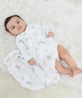 aden + anais｜迪士尼系列純棉嬰兒包巾｜四件裝｜Dumbo New Heights - Breastpump City