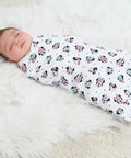 aden + anais｜迪士尼系列純棉嬰兒包巾｜四件裝｜Minnie Rainbows - Breastpump City