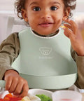 Babybjorn｜軟膠防碎屑圍兜 - Breastpump City