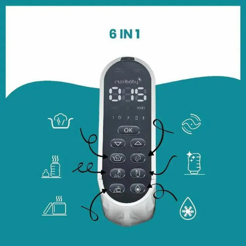 Babymoov｜Nutribaby+ 蒸煮食物攪拌調理機 - Breastpump City