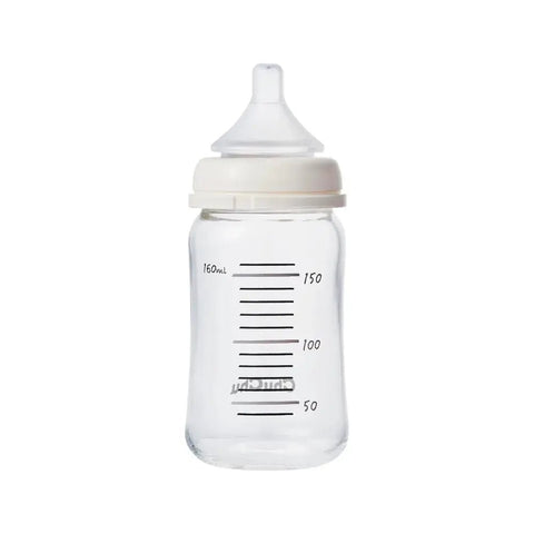 Chuchubaby｜Multi-Fit 闊口耐熱玻璃奶樽｜160mL - Breastpump City