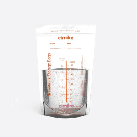 Cimilre｜母乳感溫奶袋｜200mL｜30個裝 - Breastpump City