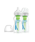 Dr Brown's｜Options+ 仿母乳排氣 PP 奶樽 ｜9oz｜兩個裝 - Breastpump City