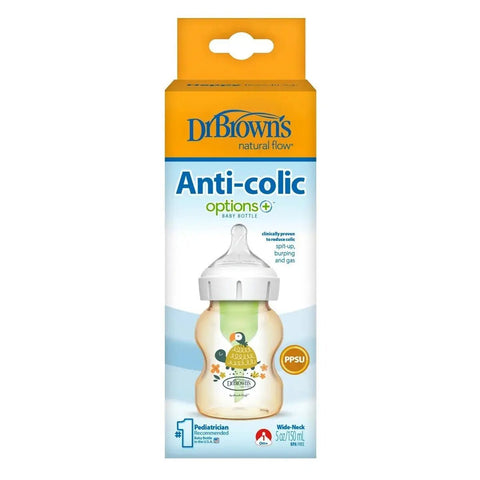 Dr Brown's｜Options+ 仿母乳排氣 PPSU 奶樽｜150mL - Breastpump City