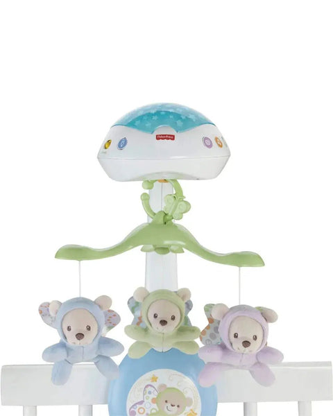 Fisher Price｜三合一投影小熊床鈴 - Breastpump City