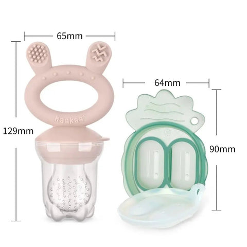 Haakaa｜迷你食物模具與餵食器組合 - Breastpump City