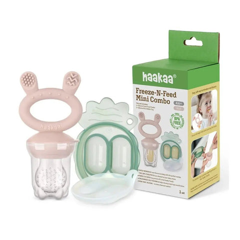 Haakaa｜迷你食物模具與餵食器組合 - Breastpump City