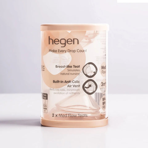 Hegen｜防脹氣智慧奶咀｜兩個裝 - Breastpump City