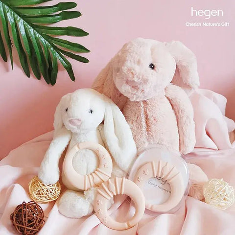 Hegen｜嬰兒牙膠 ｜粉紅色 - Breastpump City