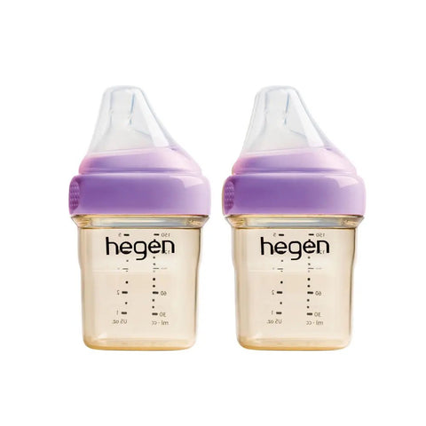 Hegen｜PPSU多功能方圓型寬口奶瓶｜150mL｜兩個裝 - Breastpump City