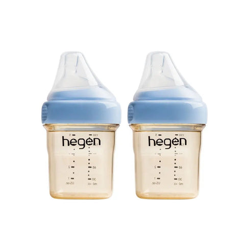 Hegen｜PPSU多功能方圓型寬口奶瓶｜150mL｜兩個裝 - Breastpump City