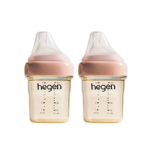 Hegen｜PPSU多功能方圓型寬口奶瓶｜150mL｜兩個裝 - Breastpump City