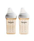 Hegen｜PPSU多功能方圓型寬口奶瓶｜240ml｜兩個裝 - Breastpump City