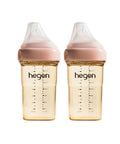 Hegen｜PPSU多功能方圓型寬口奶瓶｜240ml｜兩個裝 - Breastpump City
