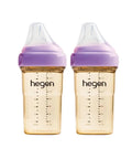Hegen｜PPSU多功能方圓型寬口奶瓶｜240ml｜兩個裝 - Breastpump City