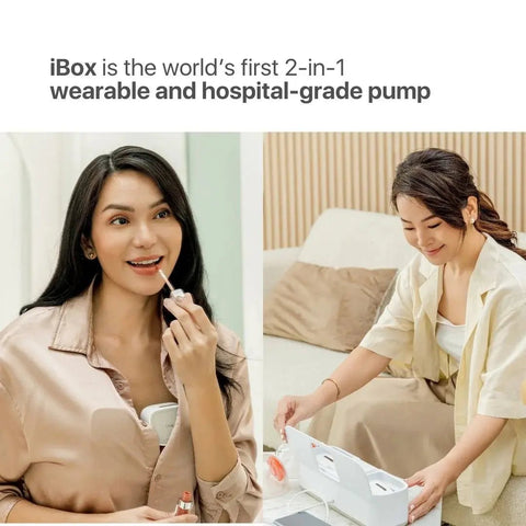 I Mani｜I Box 醫院級．穿戴式電動泵奶器套裝 - Breastpump City