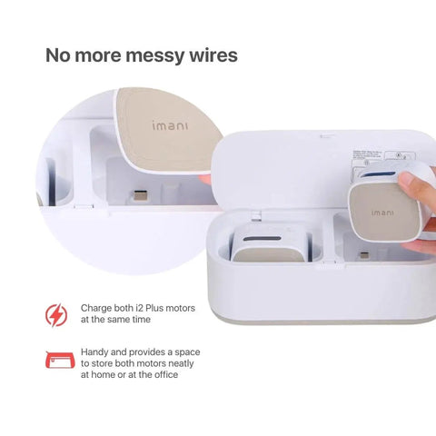 I Mani｜I2+ 穿戴式奶泵機一對 連充電儲存盒 - Breastpump City