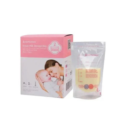 Jaco Perfection｜2-Way 雙拉鏈感溫奶袋｜180mL｜120個 - Breastpump City