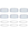 Maymom｜Avent/Cimilre/Spectra闊口儲奶蓋 ｜六個裝 - Breastpump City