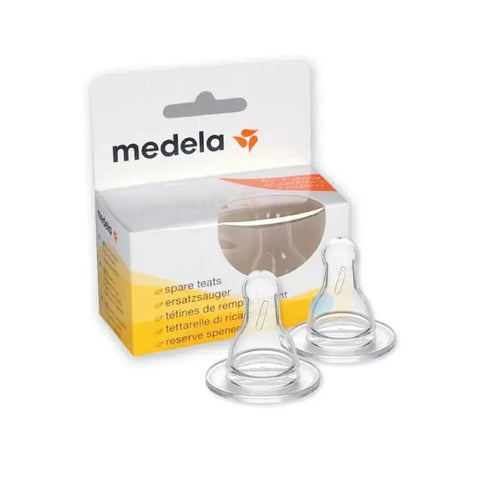 Medela｜柔軟奶咀｜兩個裝 - Breastpump City