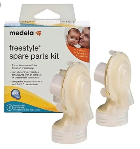 Medela｜Swing Maxi/Freestyle 接駁器｜一對｜美國版 - Breastpump City