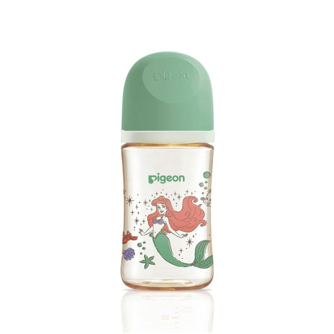 Pigeon | 迪士尼美人魚愛麗兒公主PPSU寬口奶瓶 |  240ml (M) |  香港行貨