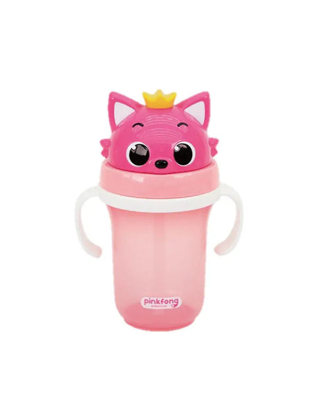Pinkfong｜吸管學習水樽｜300mL - Breastpump City