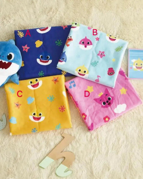 Pinkfong｜Babyshark 嬰幼兒抗菌防靜電保暖毛氈 - Breastpump City