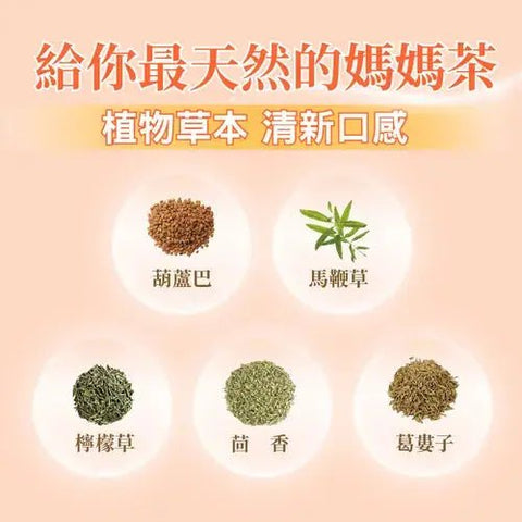 活力媽媽｜葫蘆巴媽媽茶｜零咖啡因無熱量哺乳茶 - Breastpump City
