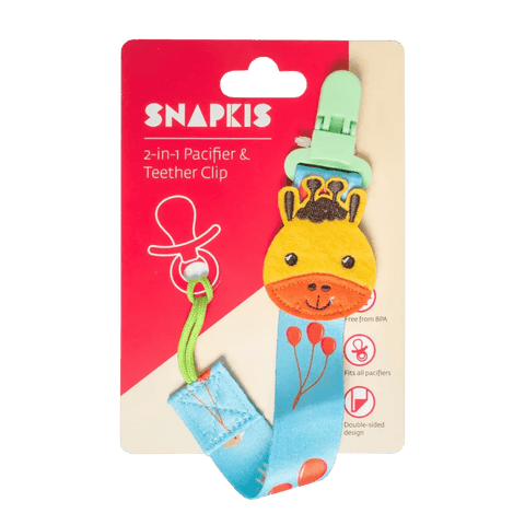 Snapkis | 2 合 1 奶嘴及牙膠安全夾 - Breastpump City